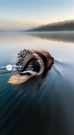 Quill Floats! The Porcupine Secret Weapon is Buoyancy 🤯