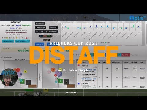 John Doyle on the Breeders Cup Distaff 2025