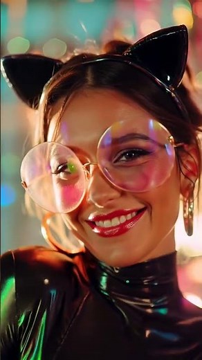 Dreamy cat girl in a fantasy world 😻✨