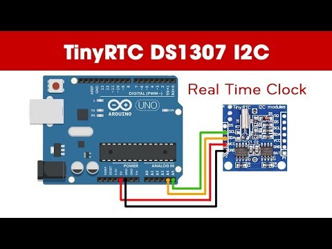 #218 HW-111 Mạch Thời Gian Thực TinyRTC DS1307 Giao Tiếp I2C