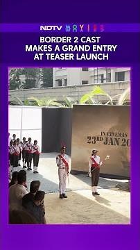 Border 2 Teaser Launch | Sunny Deol, Varun Dhawan & Ahan Shetty Make Grand Army Gipsy Entry