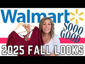 Walmart Fall Haul 2025 | My Biggest Try-On Ever (Chic Outfits Over 40)