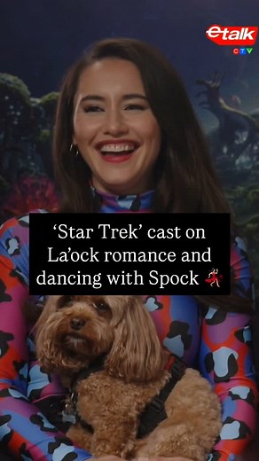 Etalk on Instagram: "We love a little romance in space, don’t you? 💯 We caught up with the cast of ‘Star Trek: Strange New Worlds’ season 3, Christina Chong and Rebecca Romijn, who had only AMAZING things to say about their costar, Ethan Peck (AKA Spock). Christina and Rebecca say Ethan is, “a really good dancer” and they were surprised by his strength and moves. 😅 ‘Star Trek: Strange New Worlds’ season 3 is streaming now on Paramount+ 👀 #StarTrek #StarTrekStrangeNewWorld