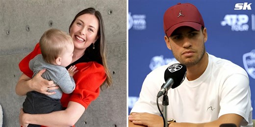 Tennis News Today: Maria Sharapova humorously practices with son Theodore's mini tennis racket; Carlos Alcaraz offers positive update on ankle injury ahead of US Open campaign