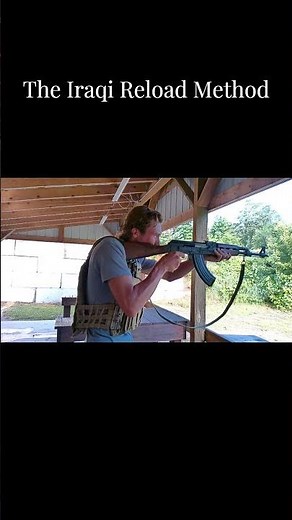 The Iraqi Reload On A Zastava AK. #gunculture #militaryequipment #guns #shorts #ak47shorts #reload