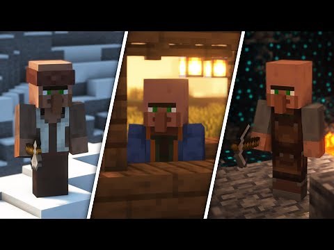 Villager Workers (1.20.1) | (Full Showcase)