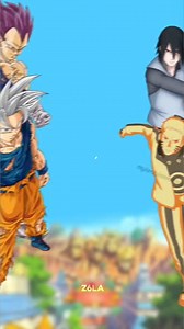 Goku and Vegeta vs Naruto and Sasuke #reelsviral #animeedit | Animes fans