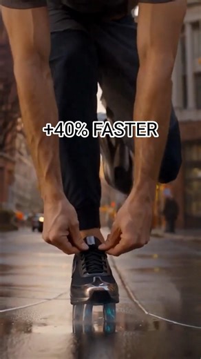 Future Nike Running Shoe Concept — +40% Speed Boost
