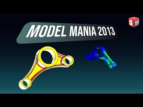 SolidWorks Model Mania 2013 – Full CAD Challenge Explained