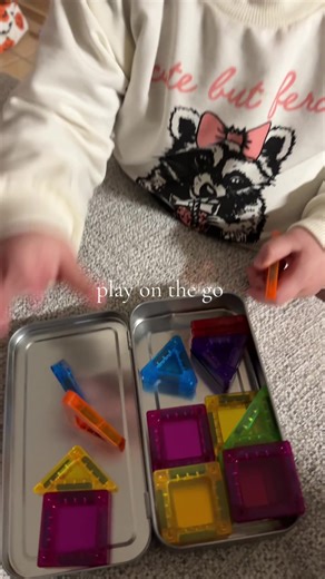 Magnetic Tiles: Perfect Toddler Activity On The Go