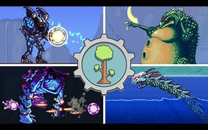 Terraria：银河战士Mod 全Boss演示