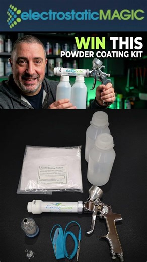 Powder Coating Kit Giveaway - don't miss out