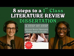 Systematic Literature Review Dissertation | Podcast Style Step-by-Step