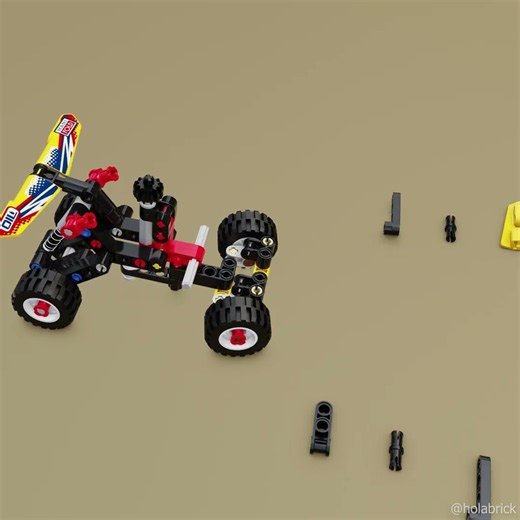 Buggy car fast build #lego #legocar 42101
