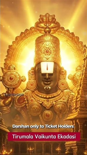 TIRUMALA VAIKUNTA EKADASI #tirupati #tirumala #vaikuntaekadasi