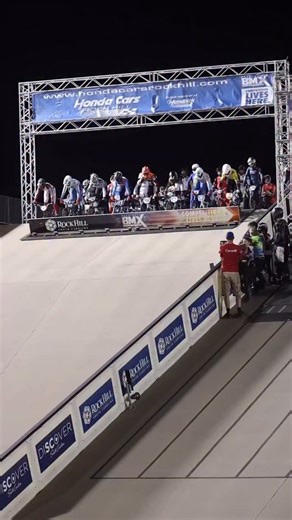 The debut of the ABA Futures class and Rock Hill local @cfelker7 showed off his training with a lightning fast win! #pullbmx #bmx | PULL BMX