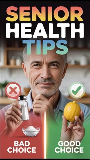 Over 55? These Simple Habits Push Salt Out of Your Body #healthtips #bloodpressure #food