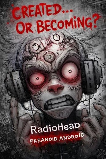 Radiohead. Paranoid Android. Song of the day! #radiohead #paranoidandroid #musicvideo #music