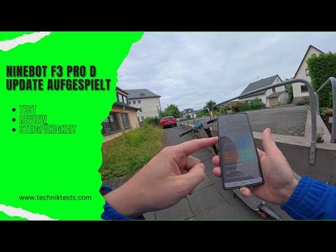 Installed the Segway Ninebot F3 Pro D update and was pleasantly surprised!