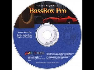 Обучалка Bass Box 6 pro на русском как рассчитать короб для сабвуфера