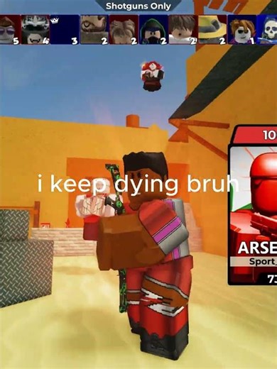 part 1 of trying to get on top 3 in Arsenal !! #roblox #arsenal