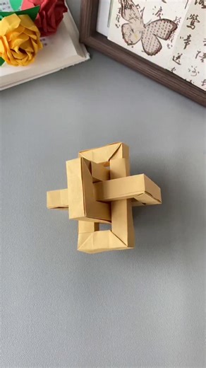 paper crafts creator on Instagram: "Step by Step: Interlocking Paper Puzzle #paperpuzzle #interlocking #diy #fblifestyle"