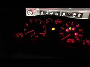 Audi A4 B5 instrument cluster first simulation test via Arduino on SimHub- ETS2