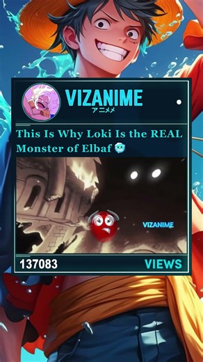 This Is Why Loki Is the REAL Monster of Elbaf🥶 #anime #shorts