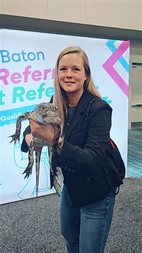 Out here with the alligator!! #PestWorld2025 | Jasmine Pest Pro