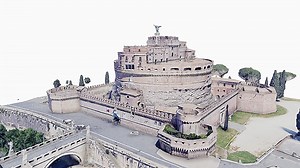 Castel Sant'Angelo,castle,roman,scan,map - 3D model by SENSIET (@asensio)