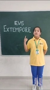 EVS EXTEMPORE CLASS V Noon shift* Learning outcome. It allows the students to showcase their knowledge, skills, personality, experiences , and the way they communicate their ideas. It encourages students to think quickly. #sdpsinternationalschoolindore #sdpsstudents #sdpsgroup #SDPS #School #Bestschool | SDPS International School | Facebook