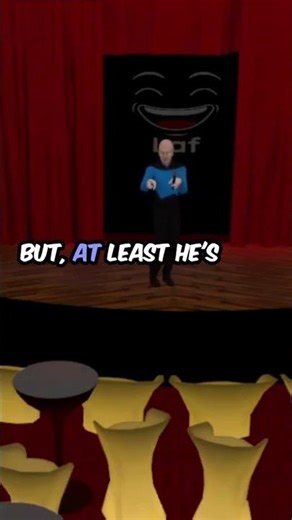 He said what? 🦌 😂 #vrchat #standupcomedy #openmic #crowdwork