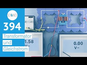 Transformator mit Gleichstrom? - Experiment