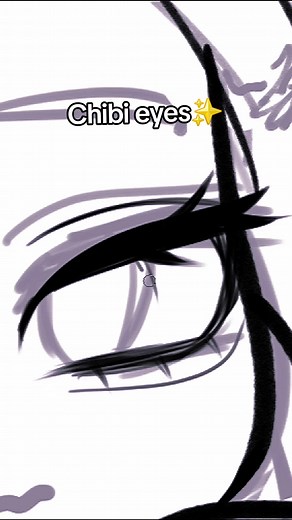 This is how I draw chibi eyes👀✨️✨️ ◇ ◇ #art #wip #fypシ #commissionsopen #chibi #artist #arttutorial #tutorial