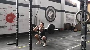 Tempo Front Squats 3010 Using specific tempo on your squat increases time under tension, places a higher demand on stability throughout the movement, and increases positional awareness of the hips and knees. And in this case(front squat) keeping the elbows nice and high for an upright chest. Use tempo training for strength or technique(quality/coordination) sessions. It's always good to take a step back and fine tune movements. #CrossFitLongClaw #LCweightlifting #TempoFrontSquat #TechniqueConsis