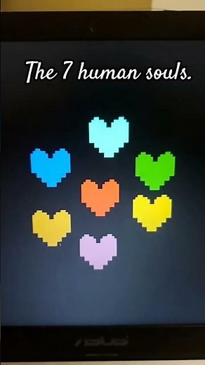 The 7 Human souls #undertale #fans #animation