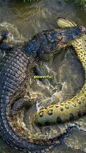 The River Monster That Rules the Amazon 😱🐊 | Black Caiman – Giant Predator #wildlife #RIVER