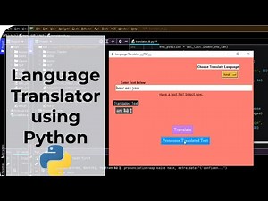Build Language Translator in Python | How to Make Google Translator Using Python in NLP