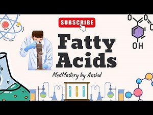 ✅“Fatty Acids and Their Classification Explained | Types, Structure & Easy Biochemistry Notes”🩺