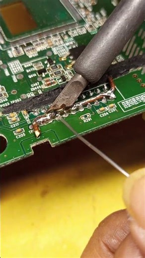 UNSOLDER IC MOTOR DRIVER LB1641 | 3043a | sip10