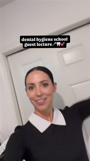 last month I had the pleasure of speaking with dental hygiene students at @mxcollege and yes!!! I LOVE TALKING TEETH with students so if you ever want me to visit your school (virtually or in-person) just fill out the “book me to speak” form in my bio! also thank you @quip.pros for gifting all the students with electric toothbrushes 🪥🎁! #dentalhygienist #dentalhygienestudent #dentalhygieneschool #dentalspeaker #rdh | Teeth Talk