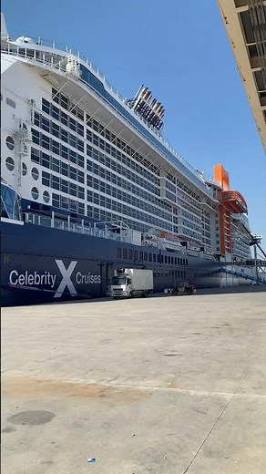 Celebrity Apex Cruise Ship at Lisbon #cruiseship #cruise #shipspotting