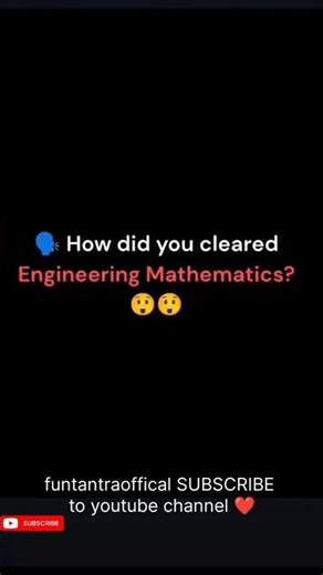 Engineering Mathematics pass karne ka raaz! 🤫🔥 #shorts #engineering #mathematics #universityexam