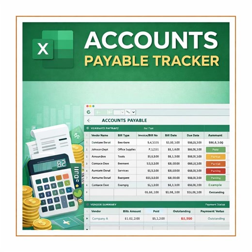 Accounts Payable Spreadsheet for Small Businesses | Bills & Vendor Payments - Etsy New Zealand
