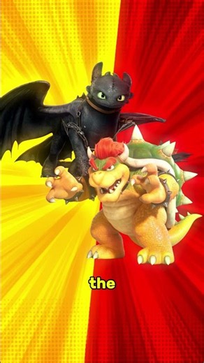Bowser vs Toothless battle analysis ⚔️ #shorts #movie