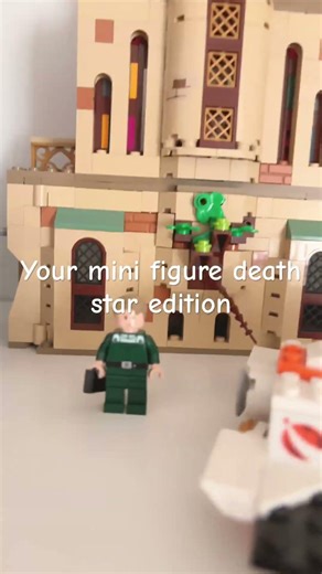 Your Lego mini figure death star edition #lego ￼￼