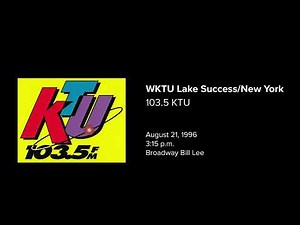 WKTU/New York (103-5 KTU) - August 21, 1996 (3:15 p.m.)