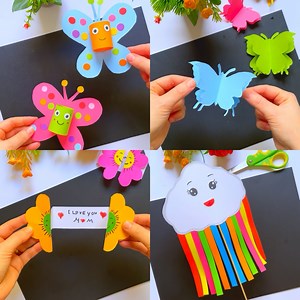Make these crafts with your child 😍 😍 | Art Crafts