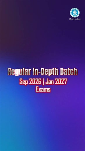 CA Foundation | Regular In-Depth Batch | Live + Recorded classes.