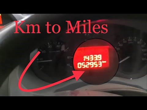 how to change from Kilometres to Miles on Peugeot 2008 Full HD 1080p